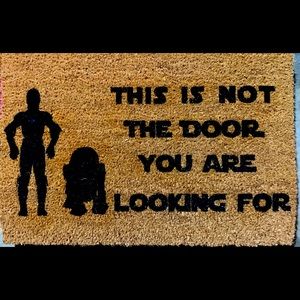 Star Wars Themed Droid Doormat